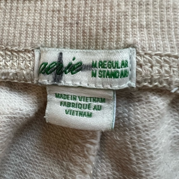 Aerie joggers cropped cream color medium size - Picture 5 of 13